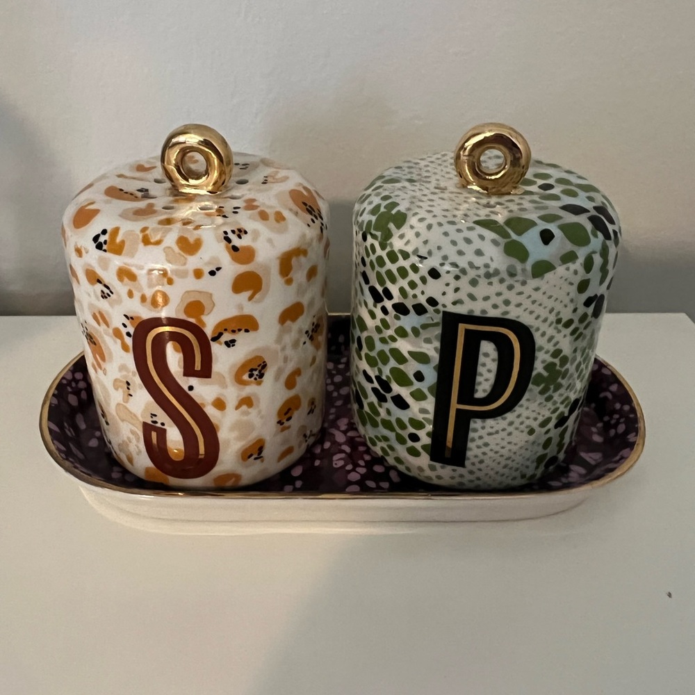 Anthro salt & pepper shakers!